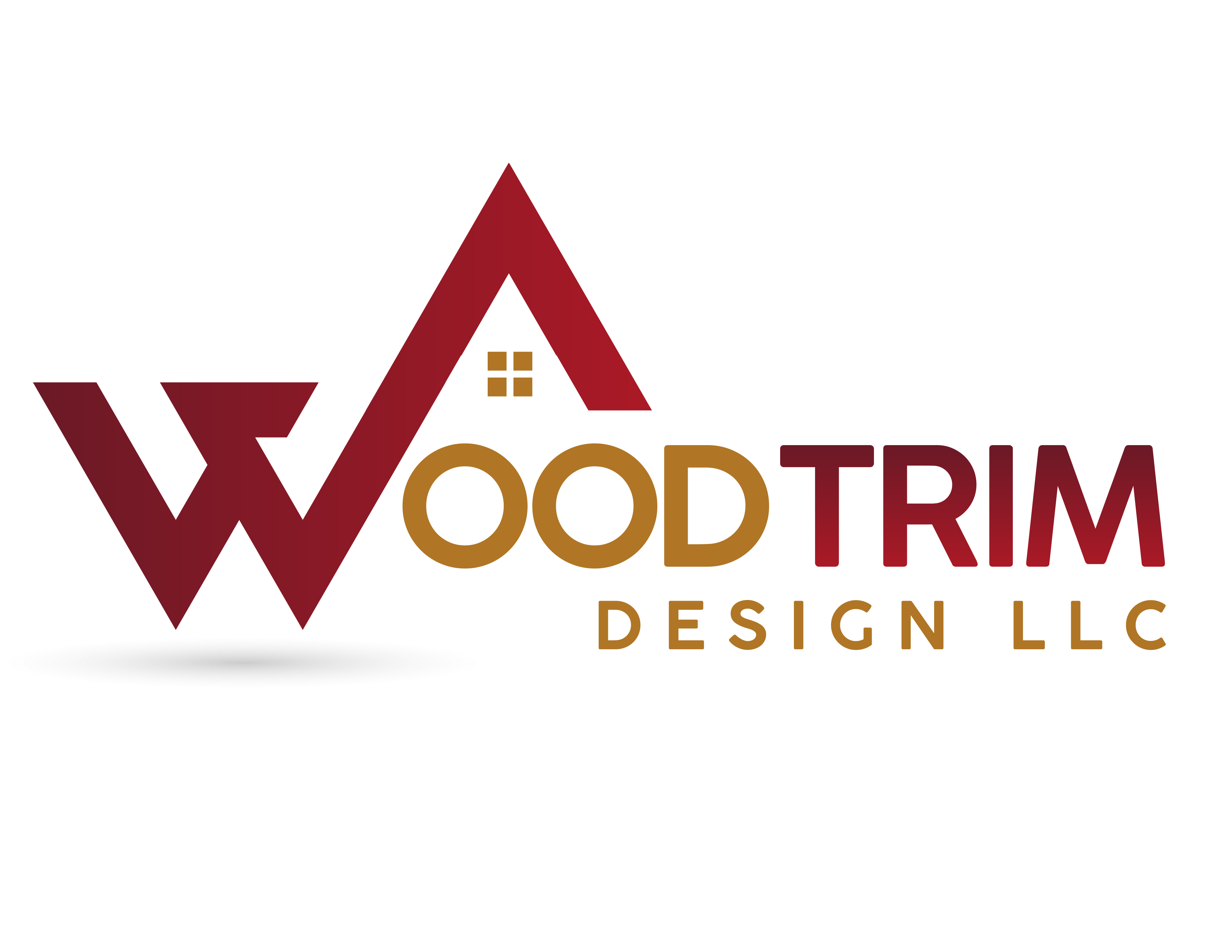 Wood Trim Design Logo